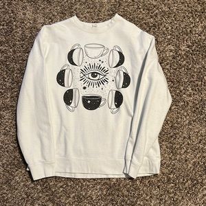 Moon Phases Coffee Sweatshirt